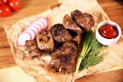 Печень с курдюком